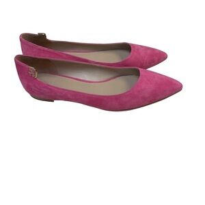Tory Burch Hot Pink Pointy Flats